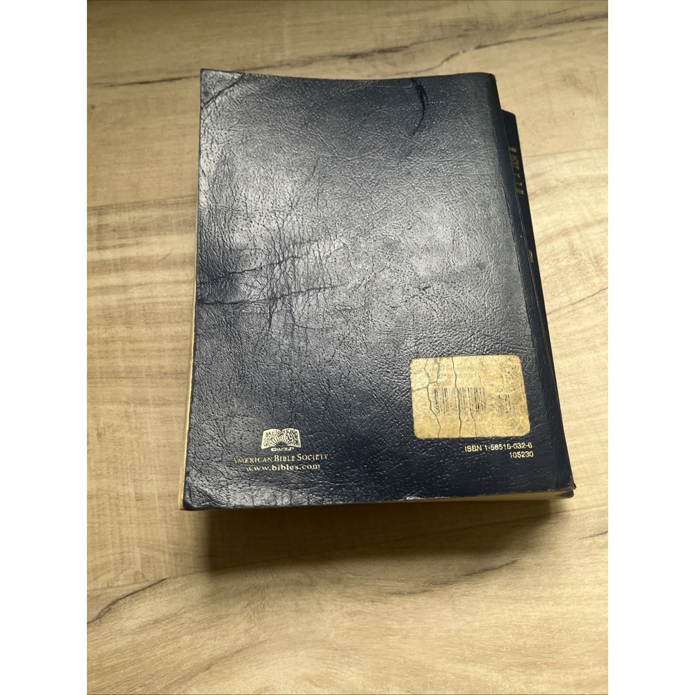 Large Print GOOD NEWS BIBLE 1992 VG American Bible Society - Picture 8 of 8